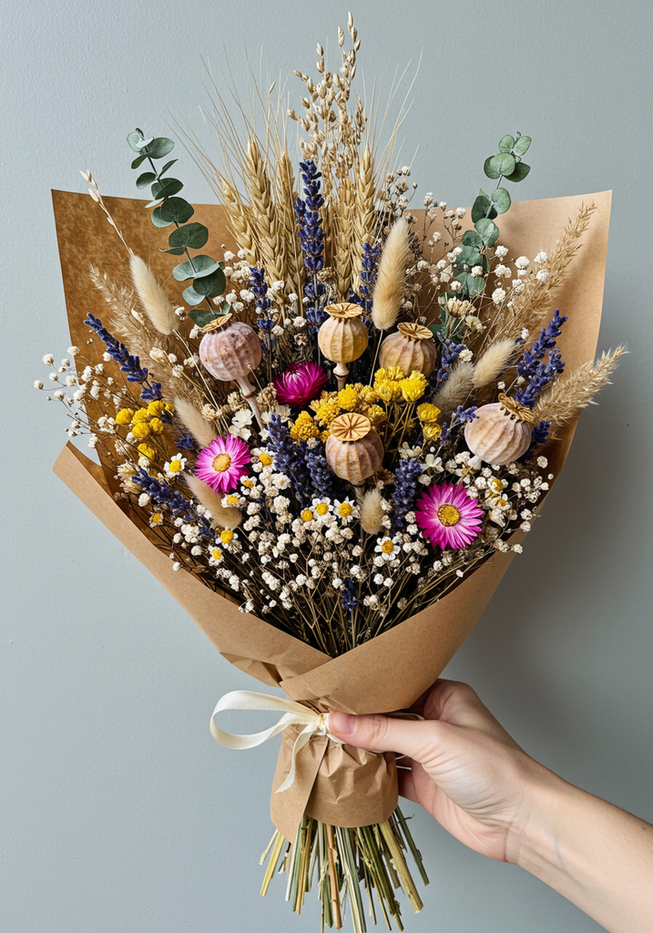 Everlasting Dried Flower Gift Bouquet