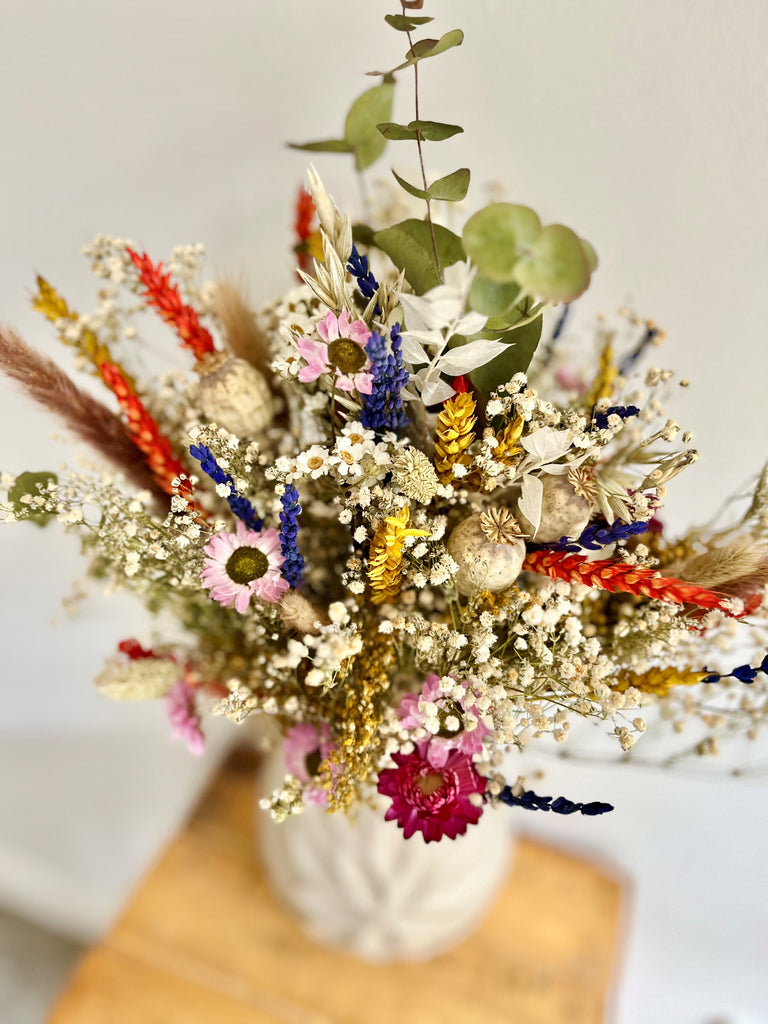 wildflower dried gift bouquet