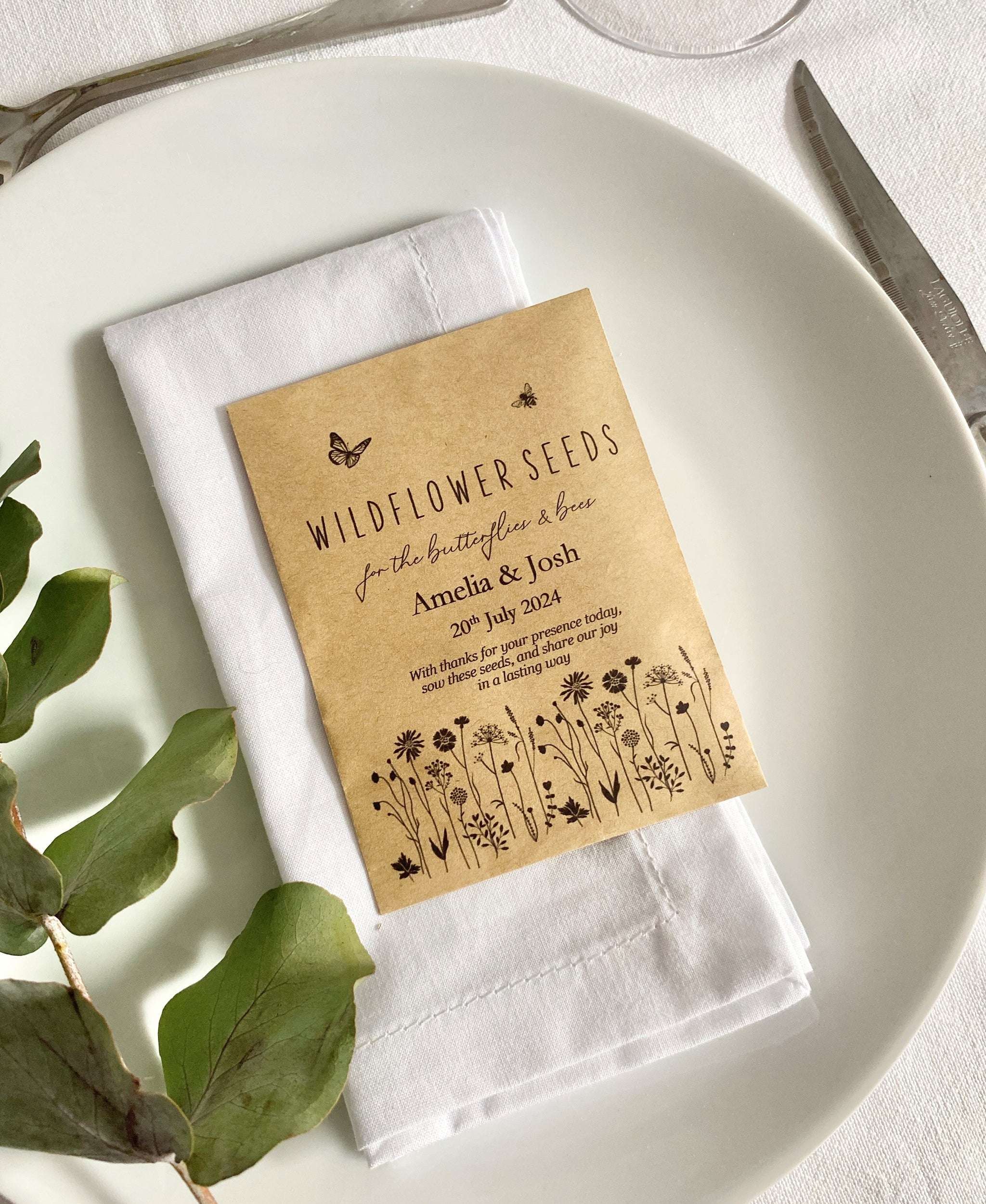 wedding favours wildflower seeds Wildflower Seed