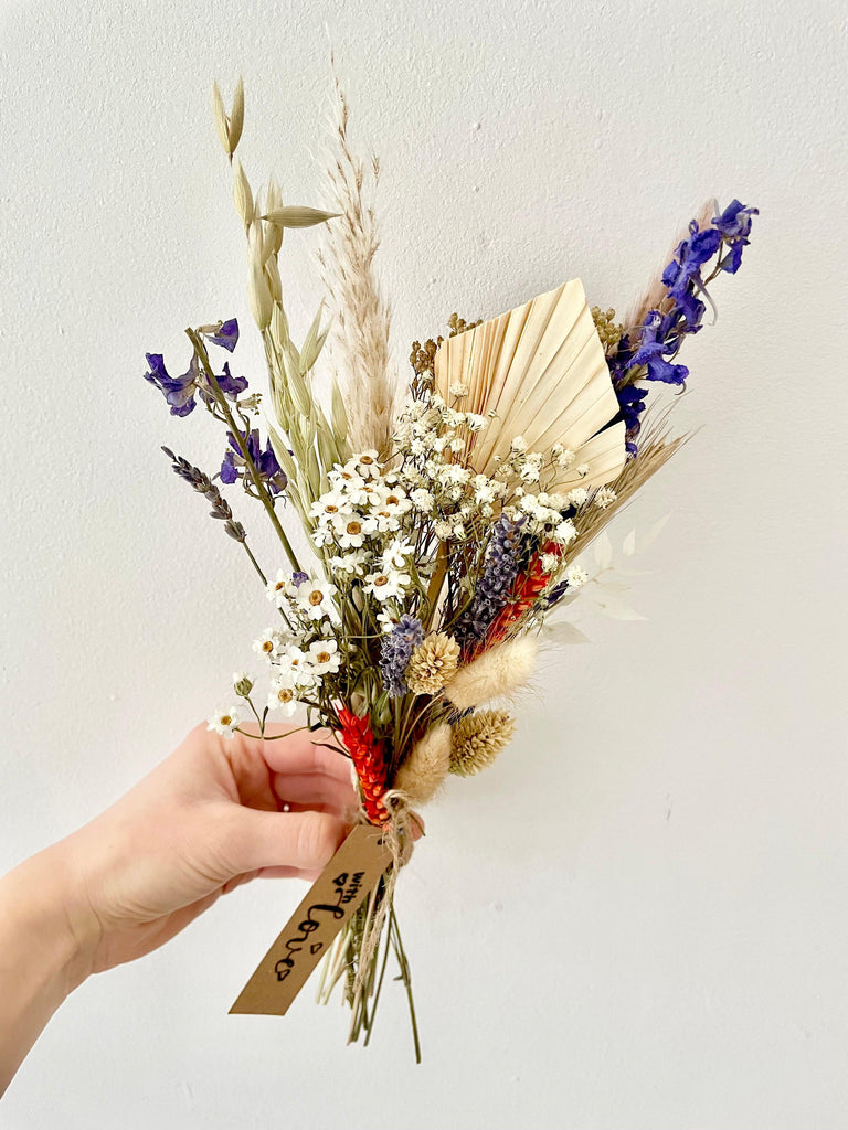 Letter Box Dried Flower Bouquet - Desert Dreams Dried Flowers